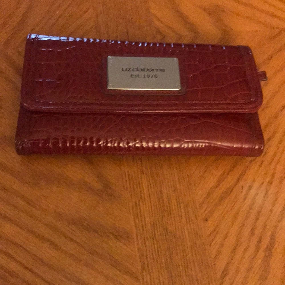 Burgundy wallet